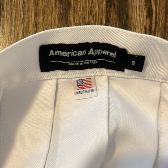 Authentic American Apparel White Gabardine Tennis Skirt S - Picture 4 of 5